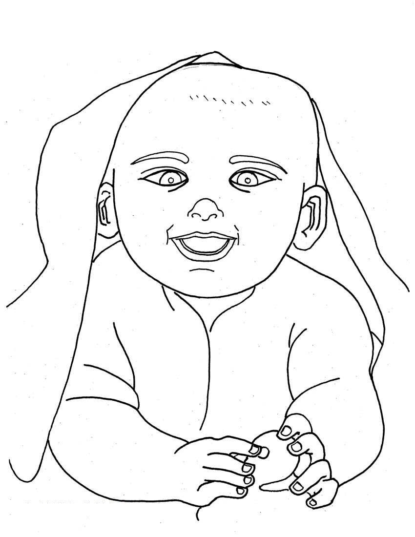 Printable Coloring Pages Babies