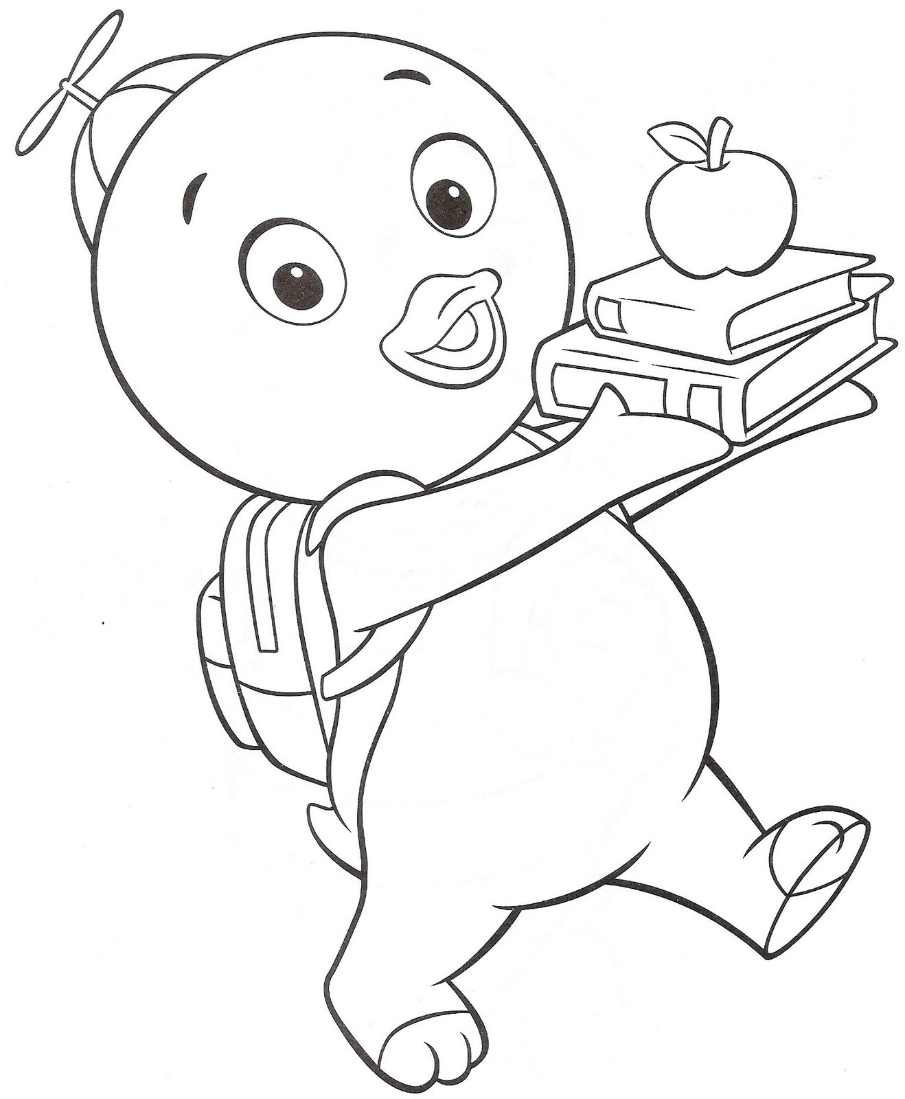 Free Printable Backyardigans Coloring Pages For Kids