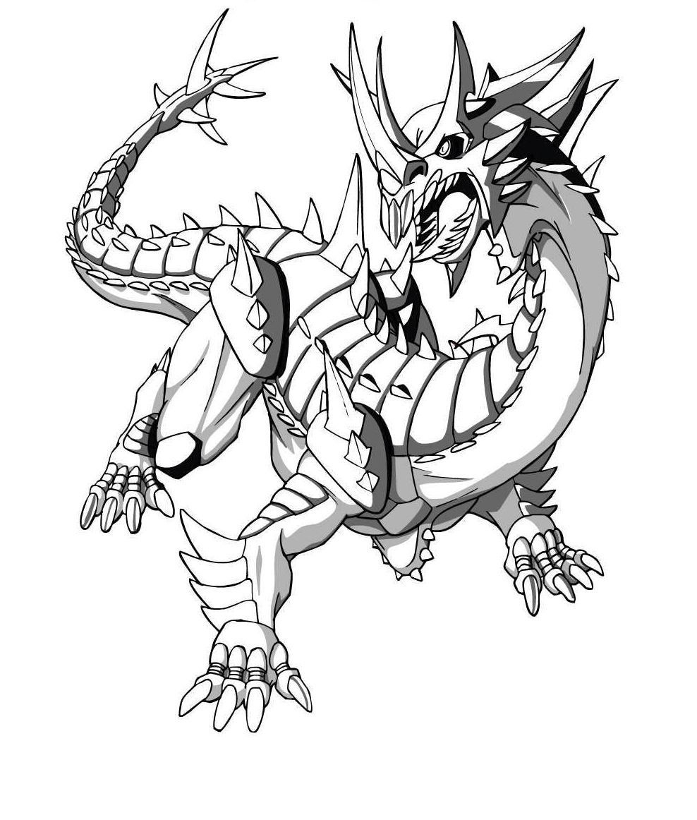 Free Printable Bakugan Coloring Pages For Kids