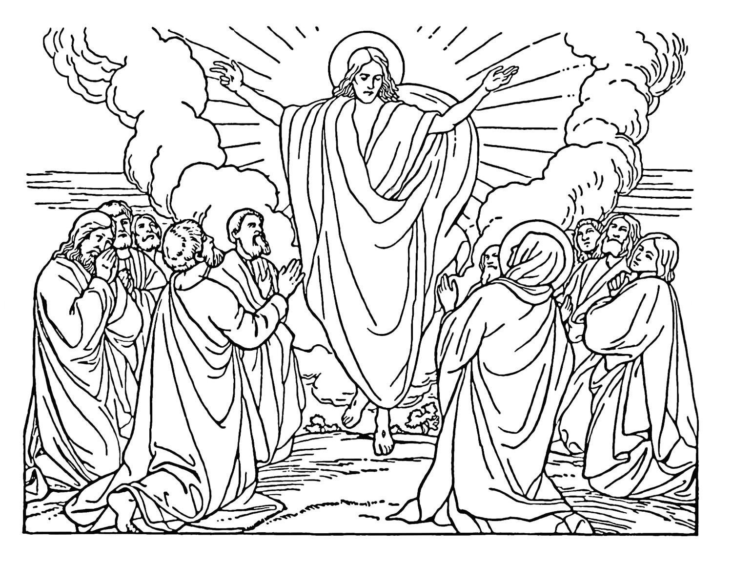 Free Printable Bible Coloring Pages For Kids