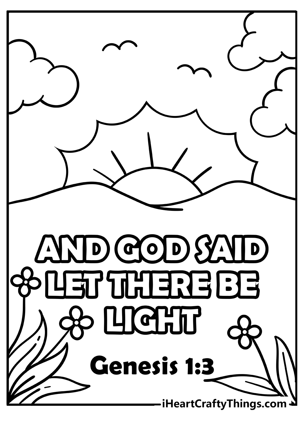 Free Printable Scripture Color Pages