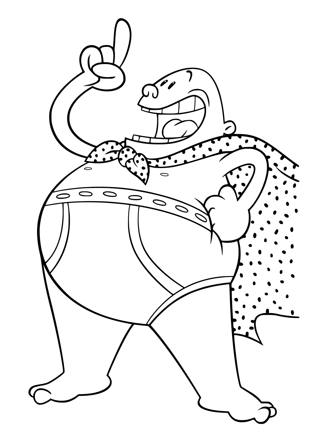 Free Printable Captain Underpants Coloring Pages ScribbleFun