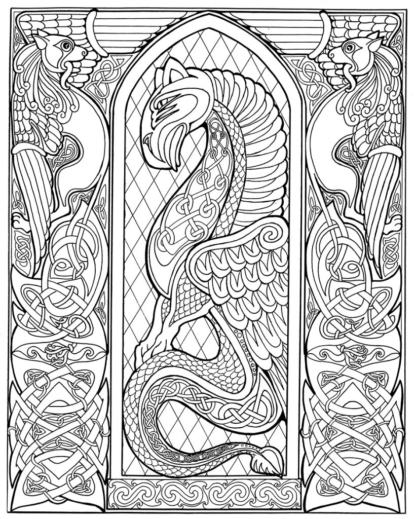 Free Printable Celtic Coloring Pages For Adults At GetColorings Free Printable Colorings