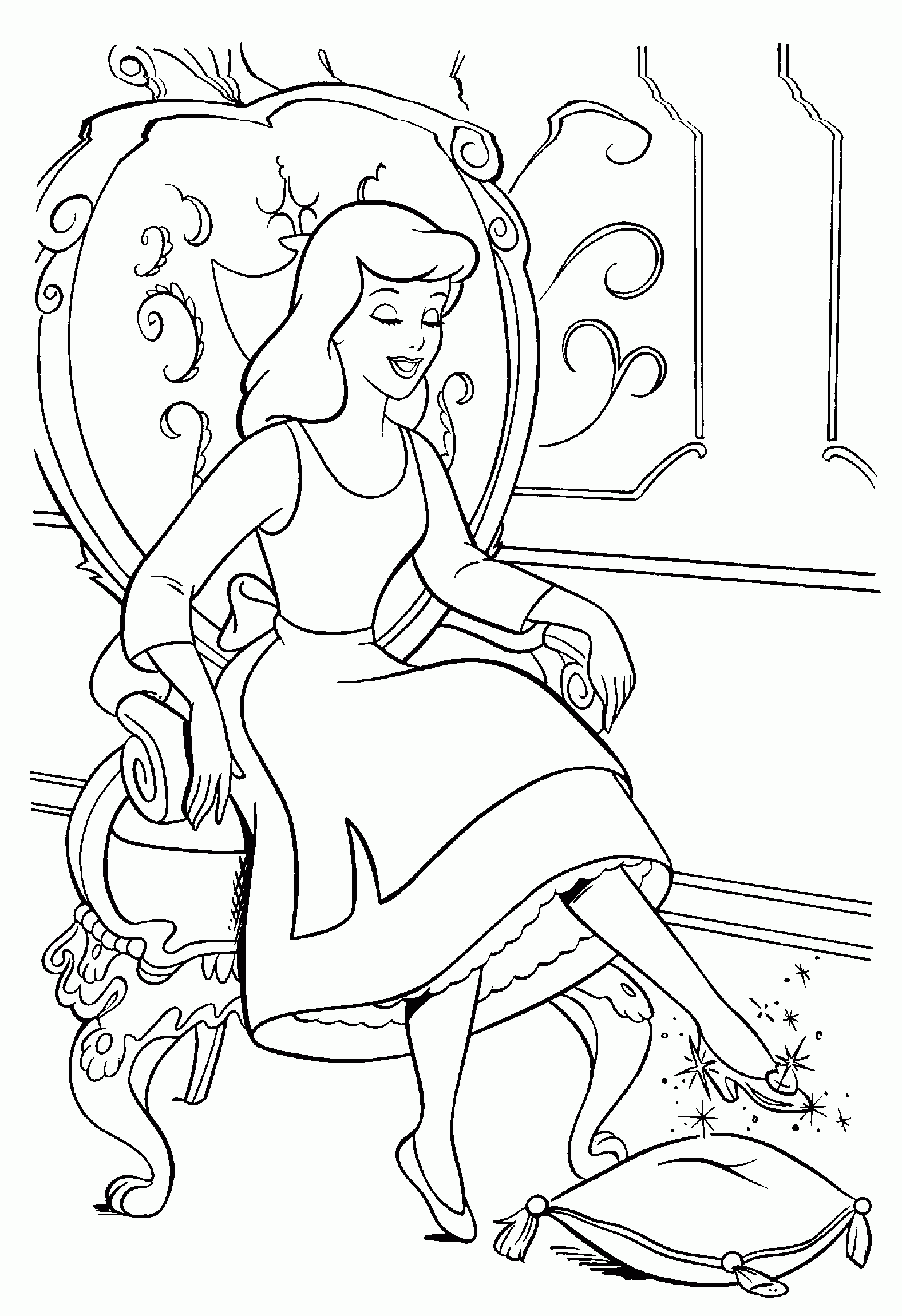 Free Printable Cinderella Activity Sheets And Coloring Pages Utah Sweet Savings