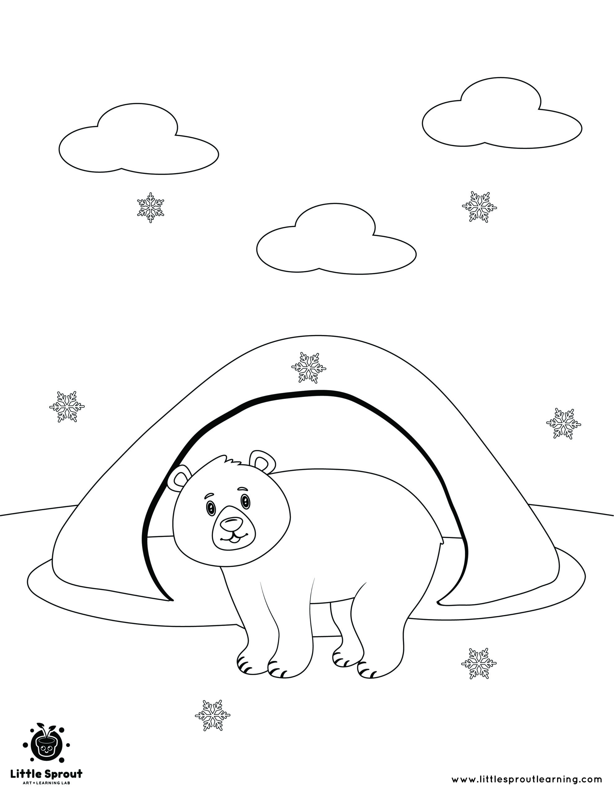 Free Printable Coloring Pages Hibernating Animals Printables