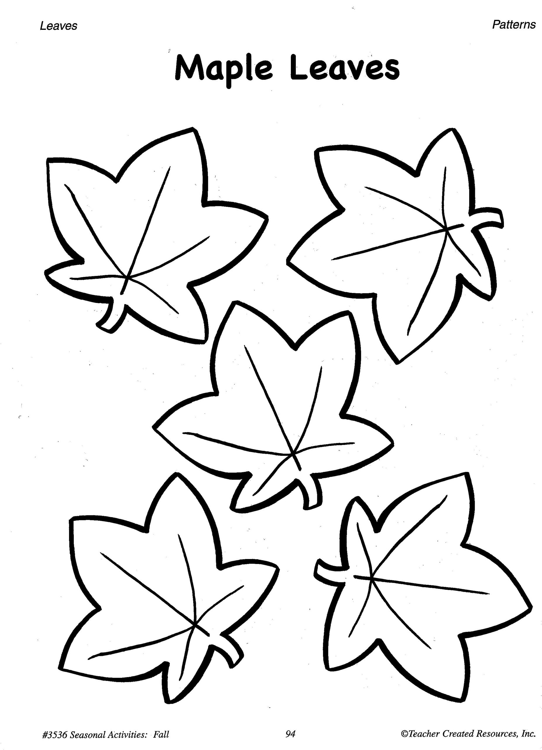 Free Printable Coloring Pages Leaf Coloring Page Fall Leaves Coloring Pages