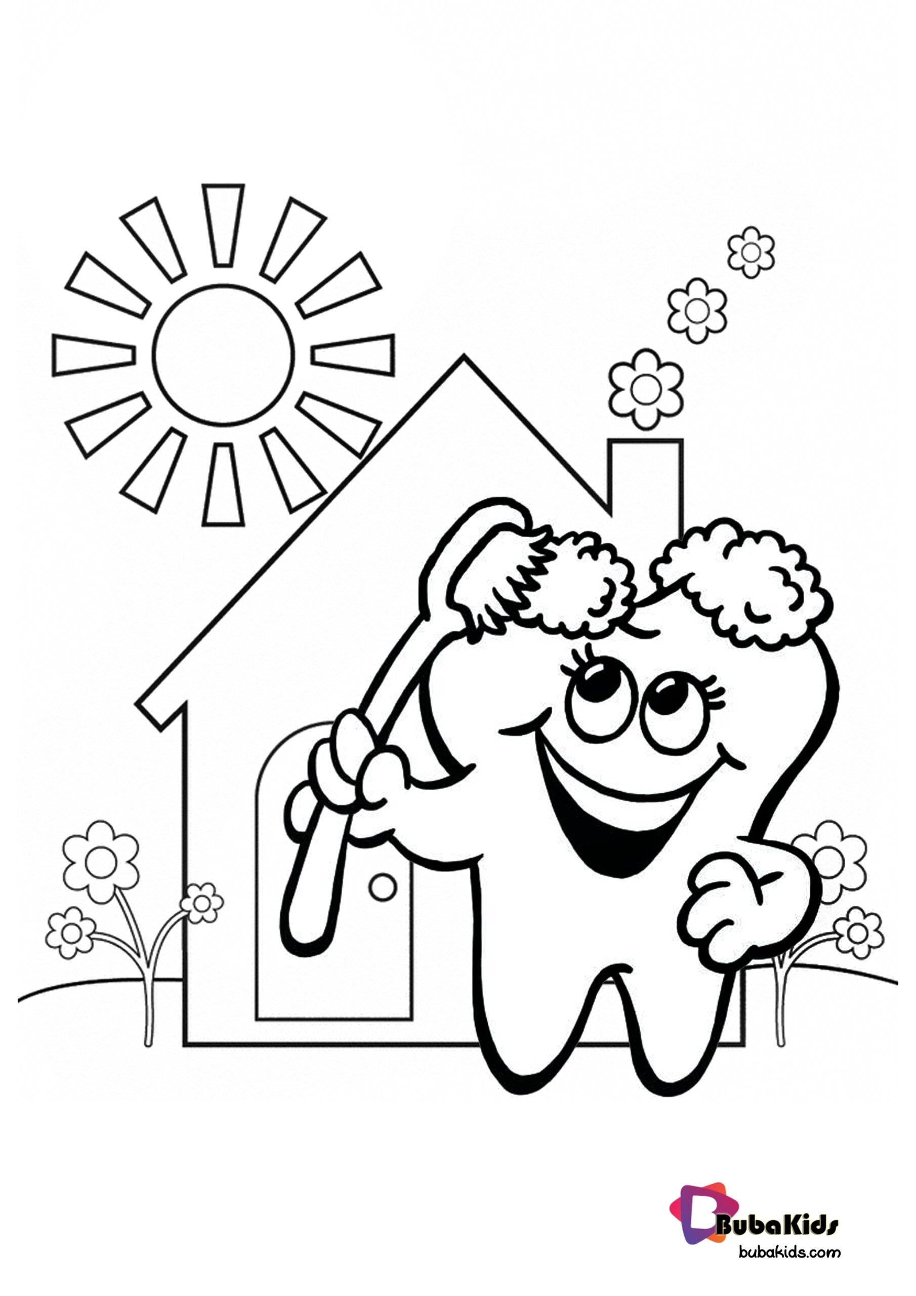Free Printable Dental Coloring Pages For Kids