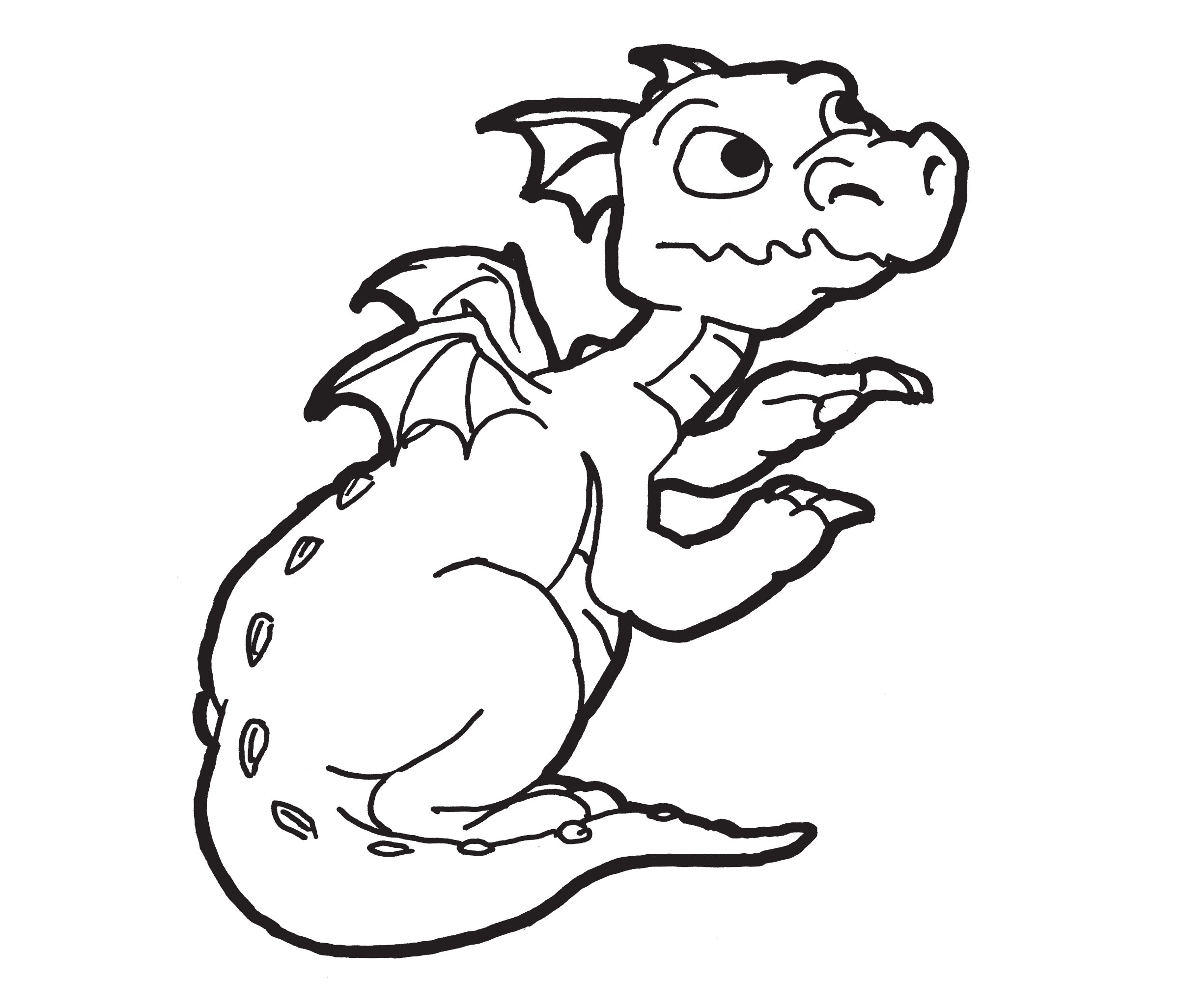 Dragon Coloring Page