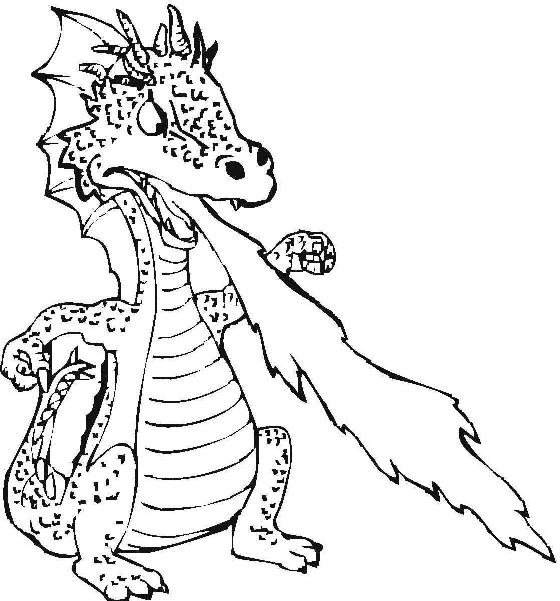 Dragons Coloring Pages