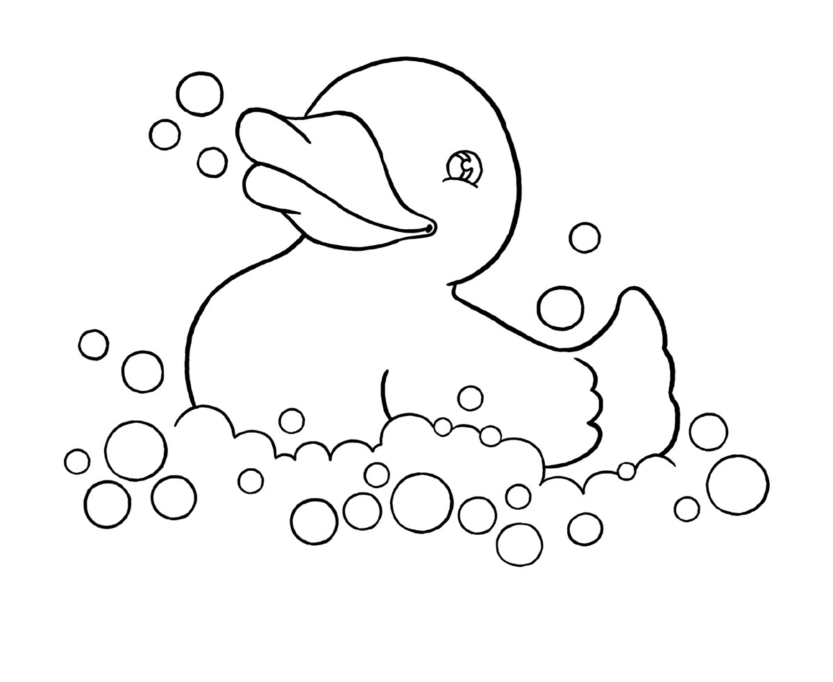 Printable Coloring Pages Ducks