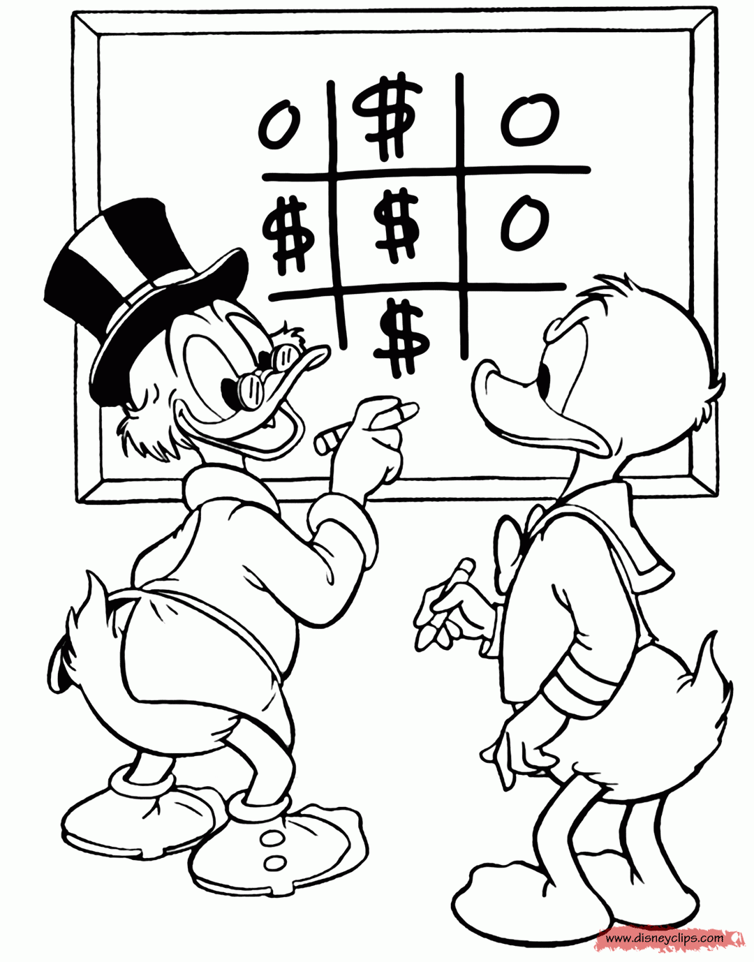 Free Printable Ducktales Coloring Pages