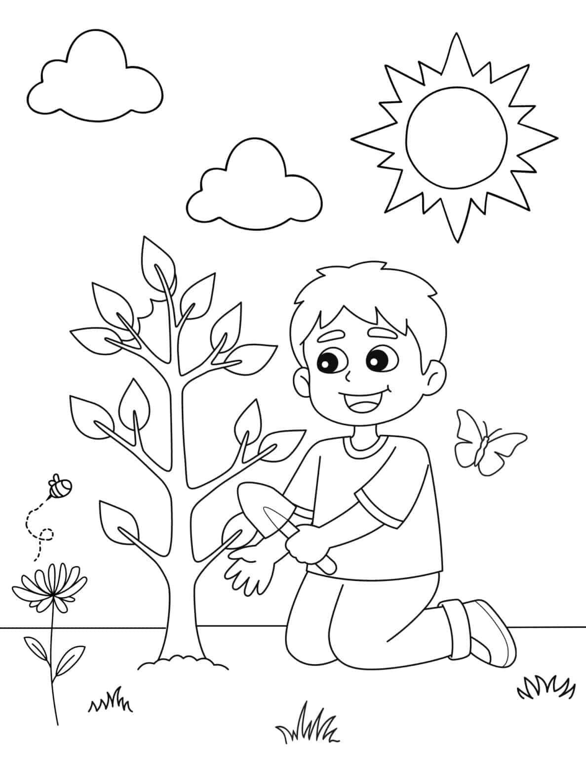 Free Printable Earth Day Coloring Pages For Kids Prudent Penny Pincher