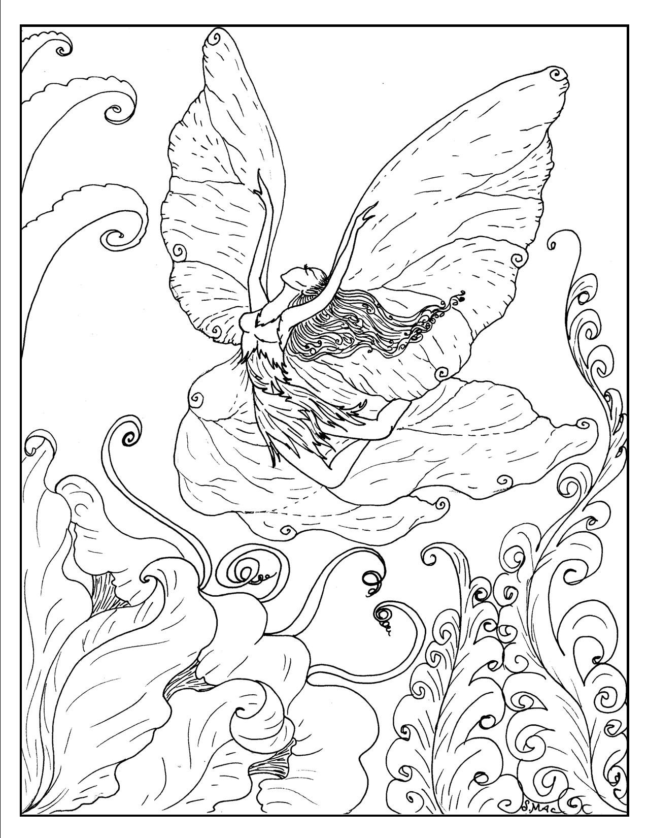 Free Printable Fantasy Coloring Pages For Kids Best Coloring Pages For Kids