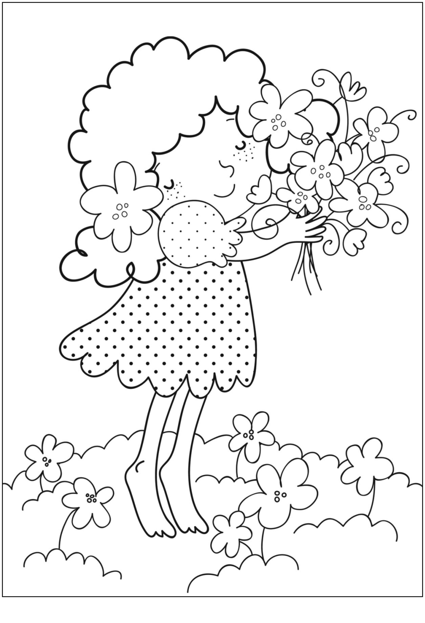 Free Printable Flower Coloring Pages For Kids Best Coloring Pages For Kids