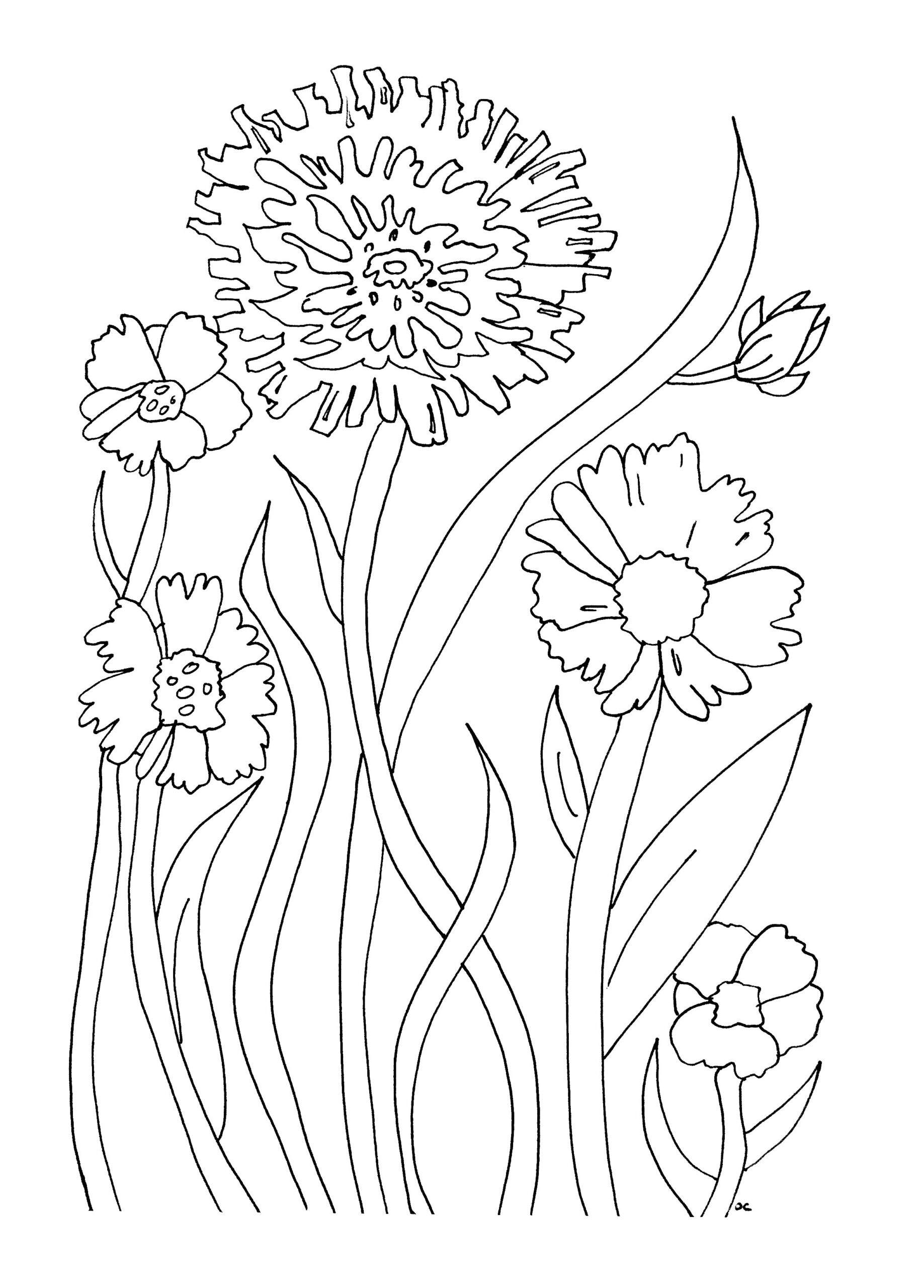 Coloring Pages Flower