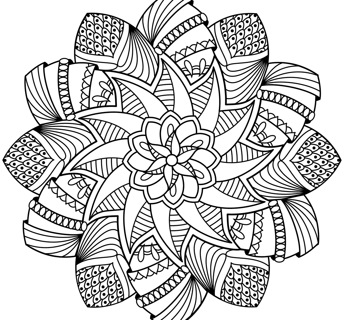 Free Mandala Coloring Pages Printable