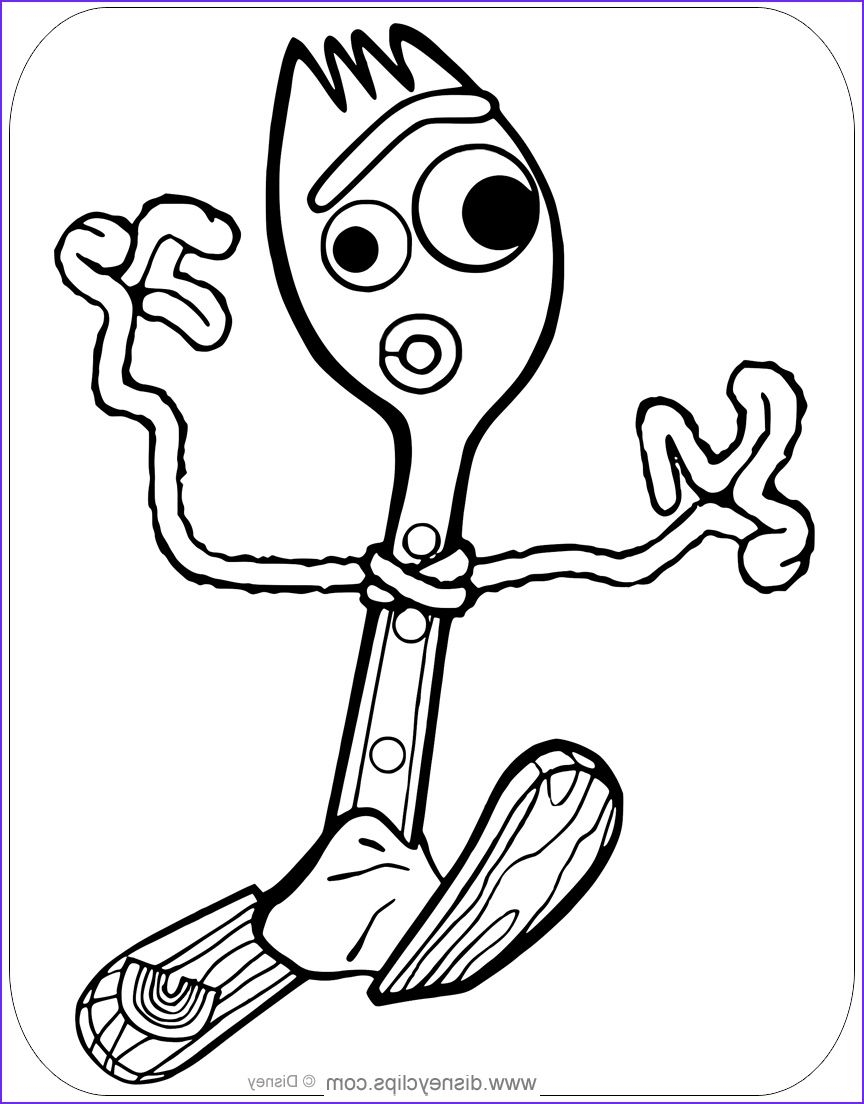 Free Printable Forky Coloring Pages Printable Word Searches