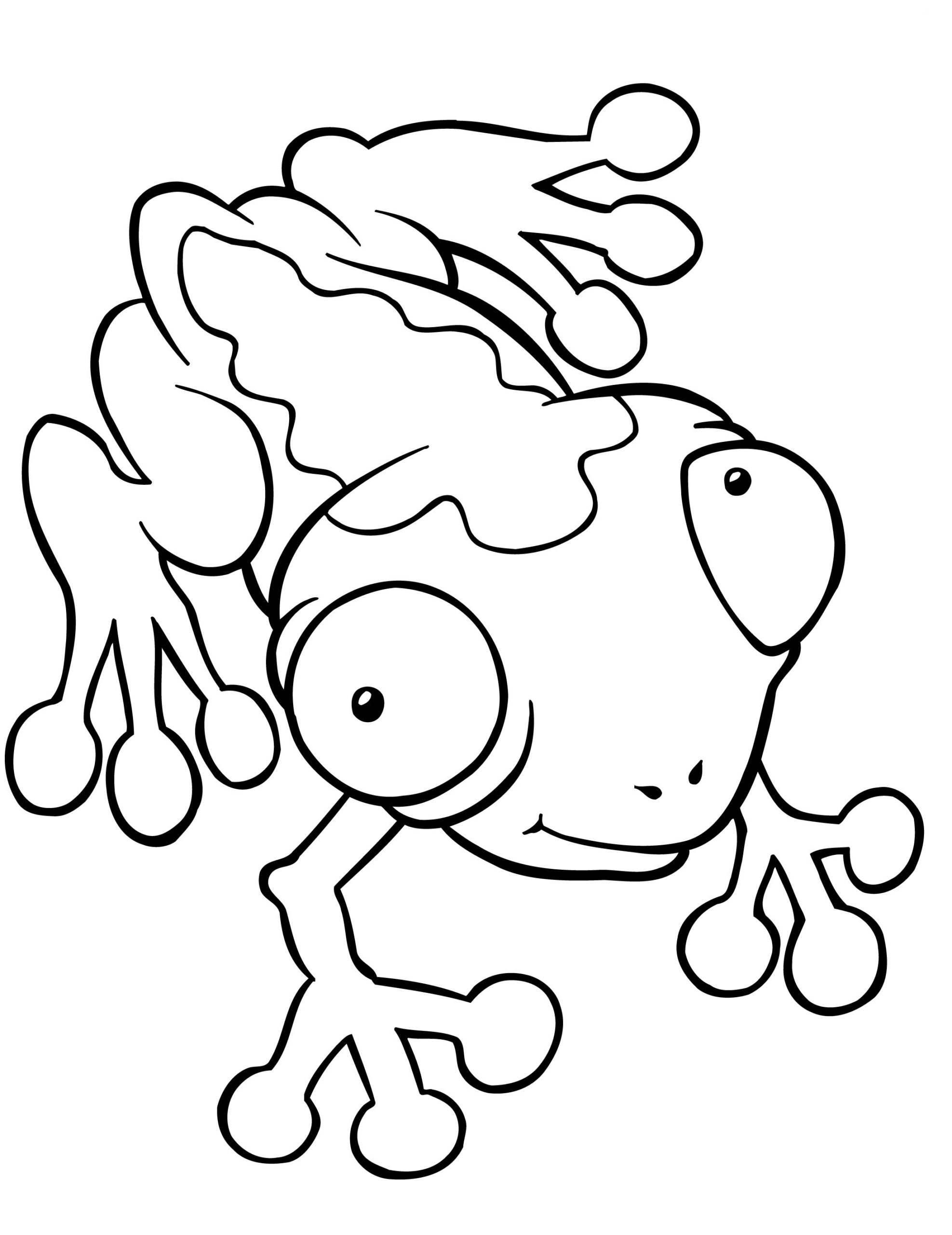 Frog Coloring Pages