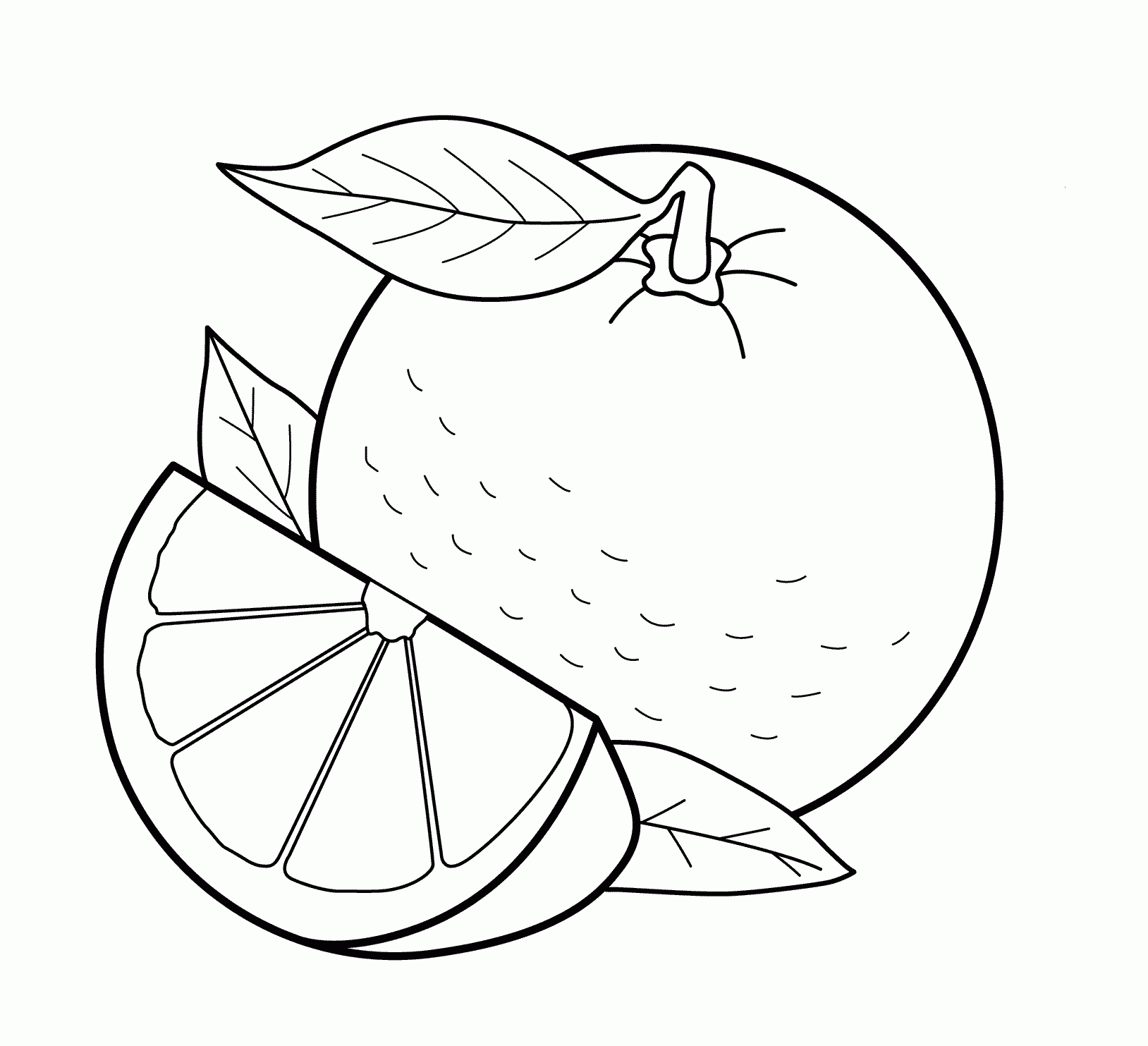 Free Printable Fruit Coloring Pages For Kids