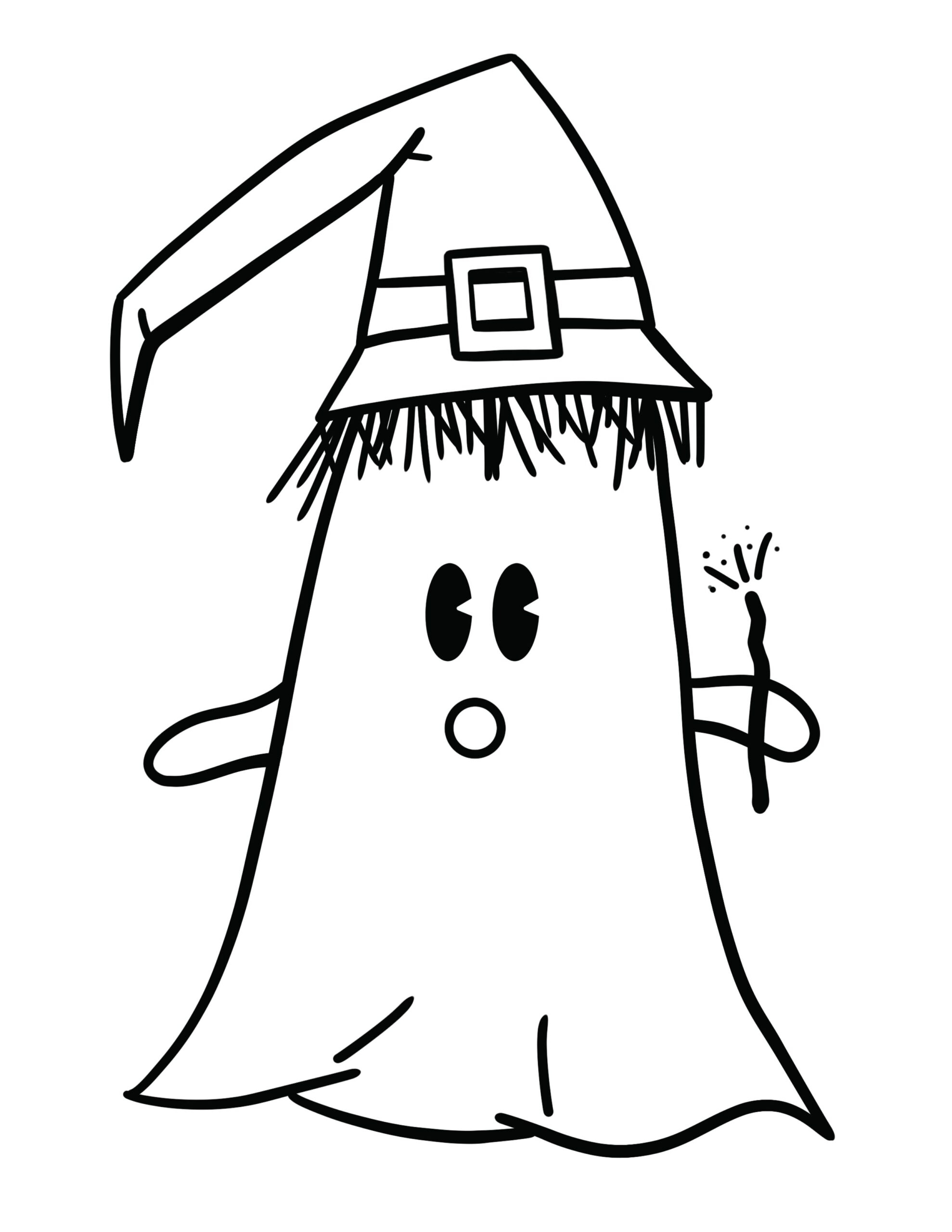 Free Printable Ghost Coloring Pages Printabulls