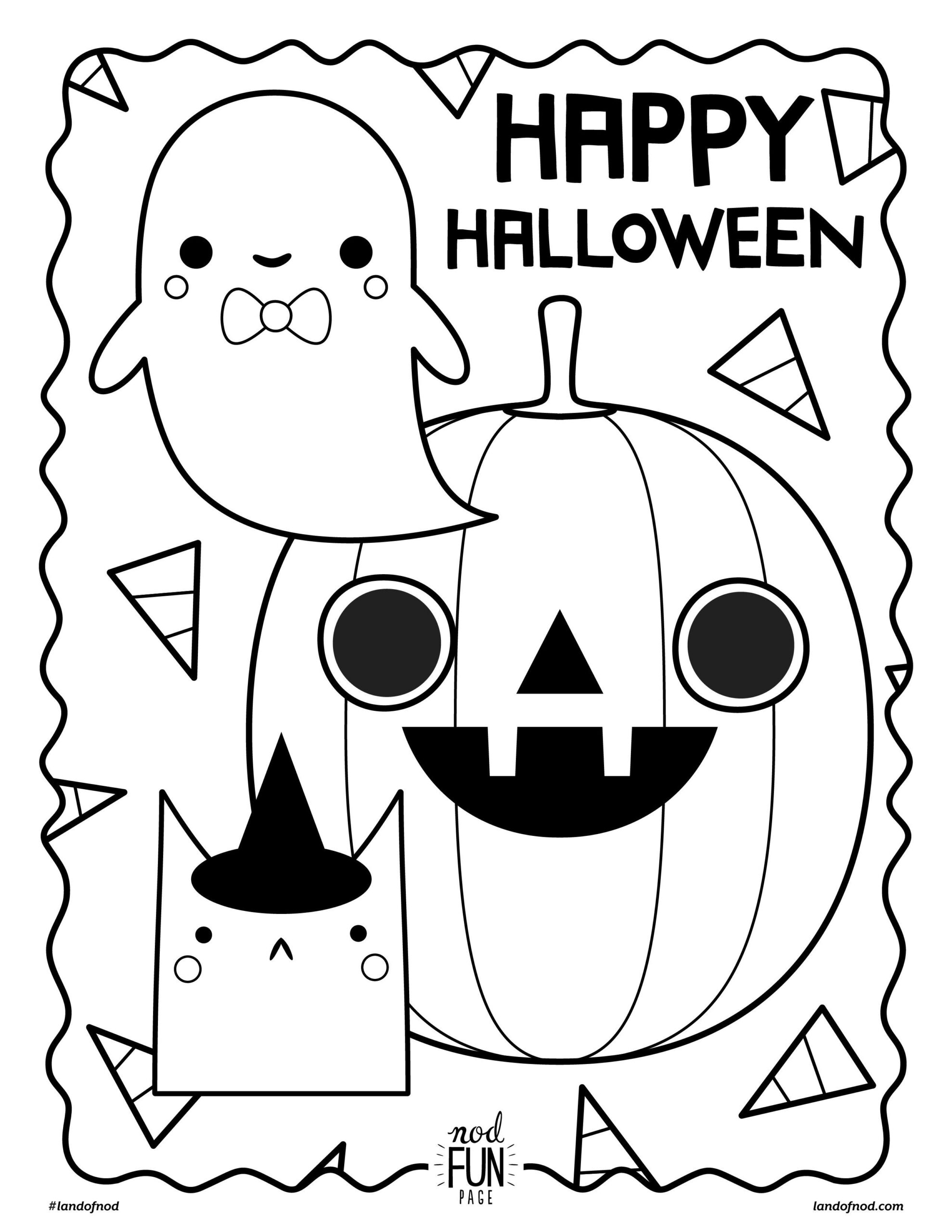 Free Printable Halloween Coloring Page Crate Kids Blog Free Halloween Coloring Pages