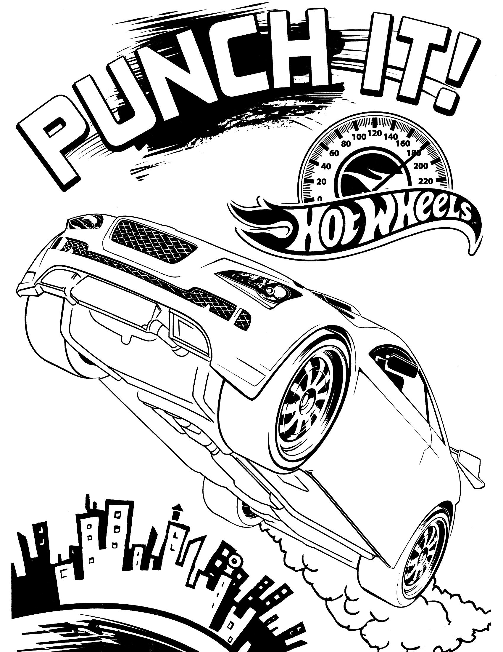 Free Printable Hot Wheels Coloring Pages For Kids Cars Coloring Pages