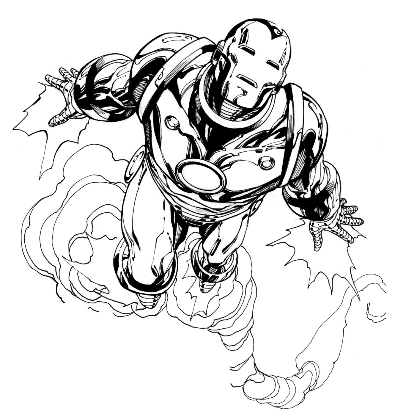 Ironman Coloring Pages