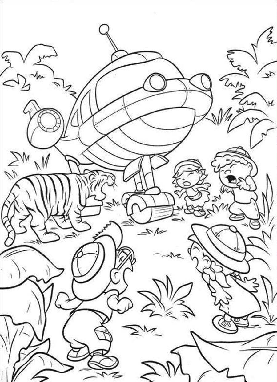 Free Printable Little Einsteins Coloring Pages Get Ready To Learn