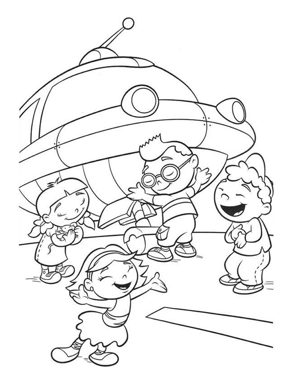 Little Einsteins Coloring Pages Free