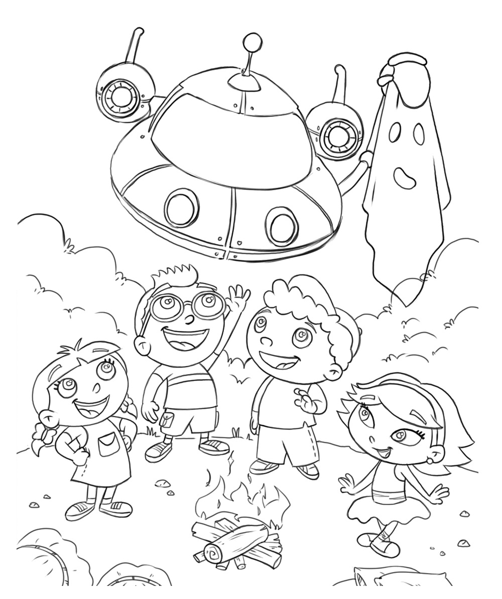 Free Printable Little Einsteins Coloring Pages Get Ready To Learn