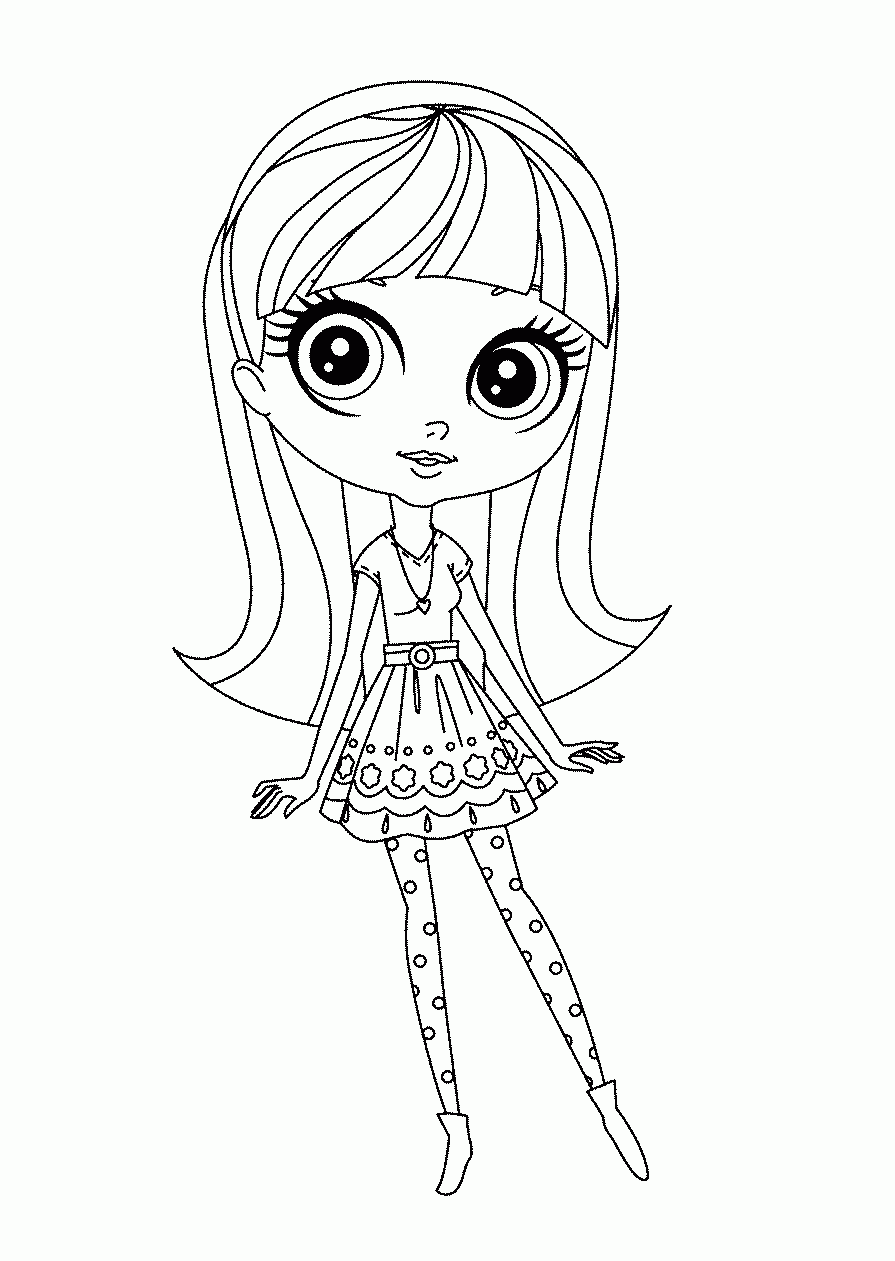 Free Printable Lps Coloring Pages