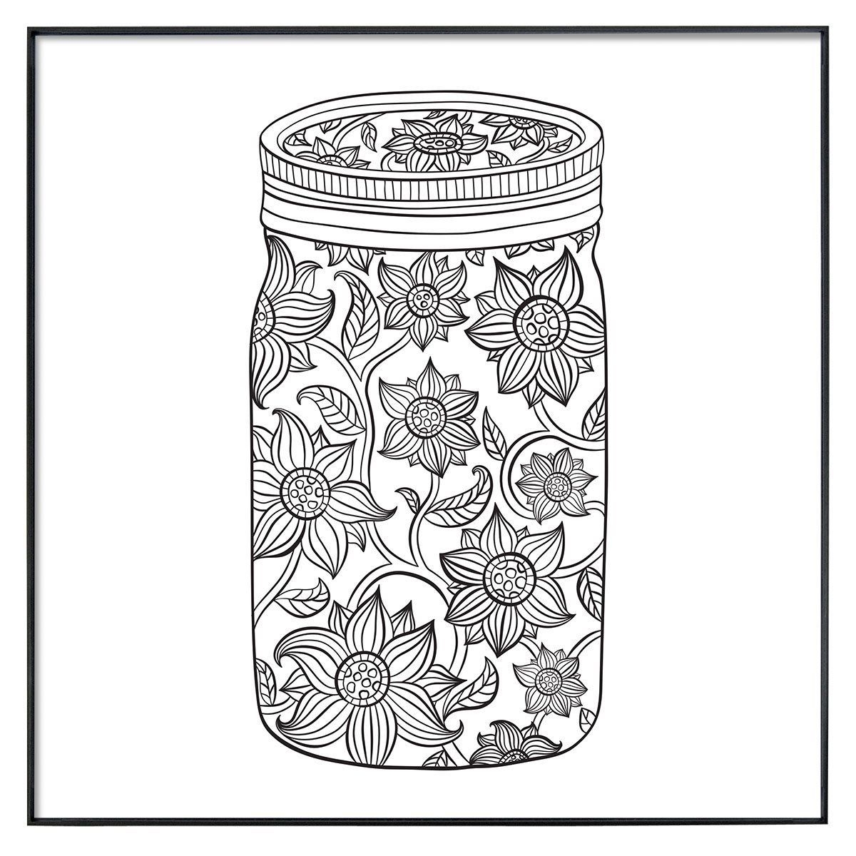 Free Printable Mason Jar Coloring Pages Amanda Gregory S Coloring Pages