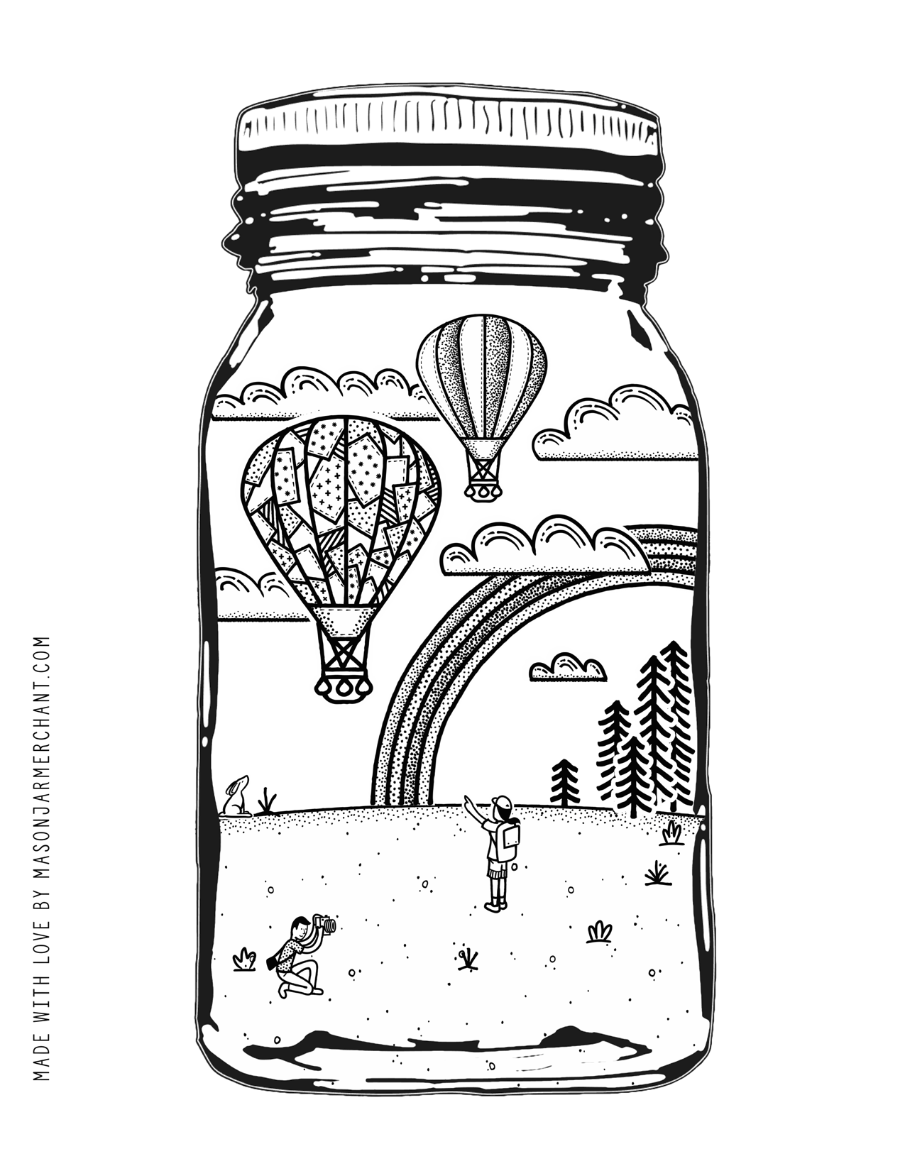 Free Printable Mason Jar Coloring Pages Amanda Gregory S Coloring Pages