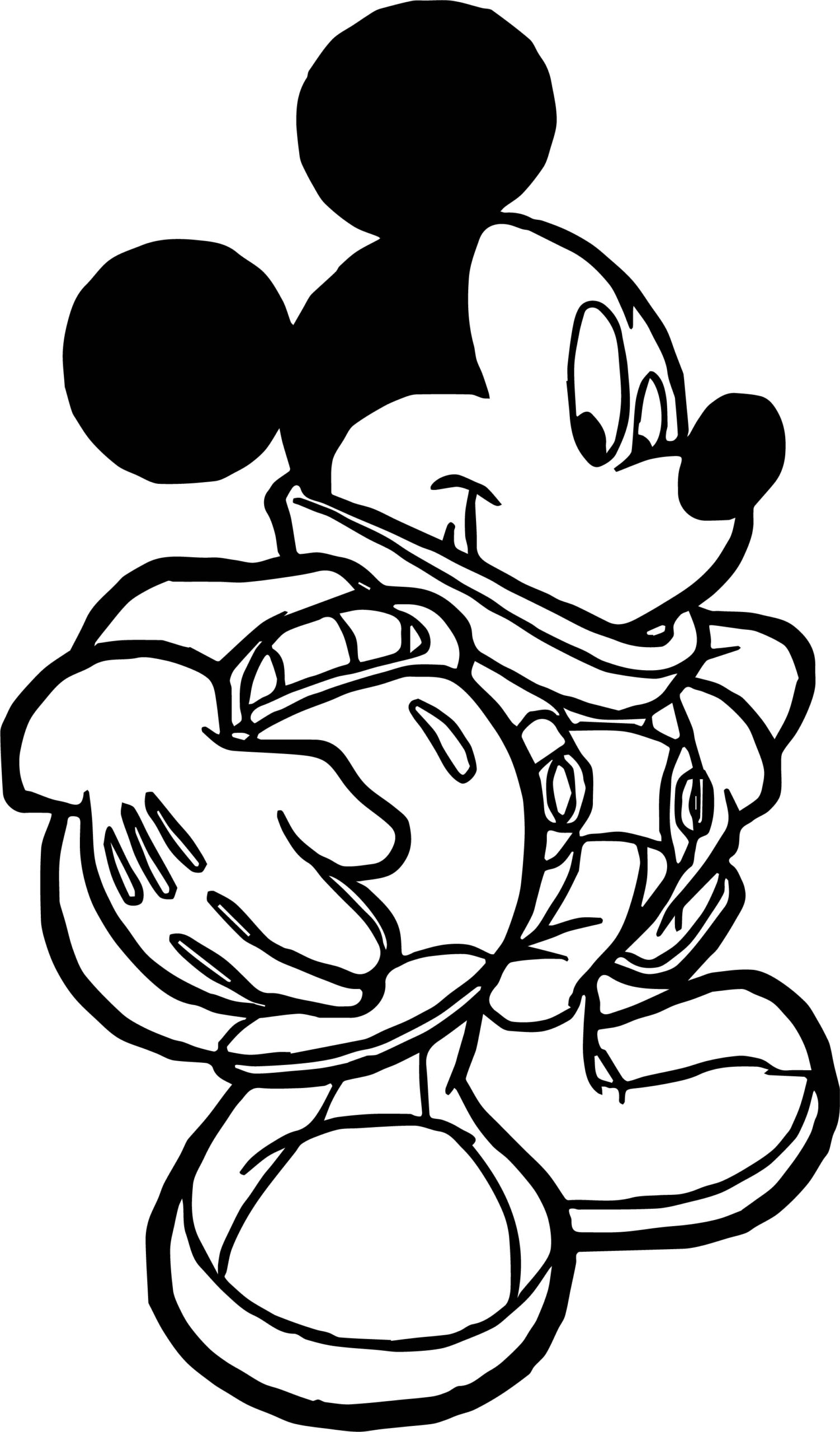 Free Printable Mickey Mouse Coloring Pages