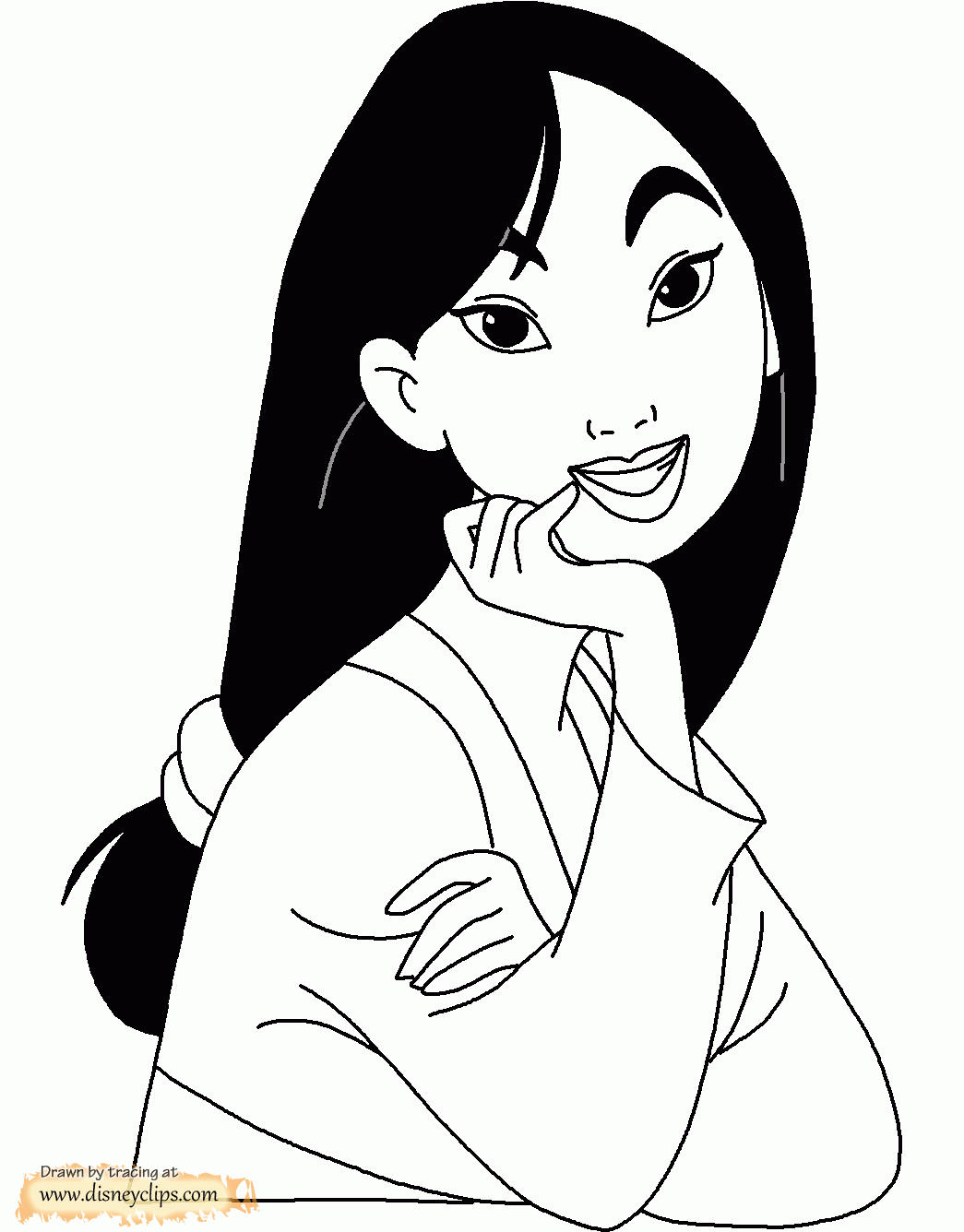 Free Printable Mulan Coloring Pages Disneyclips