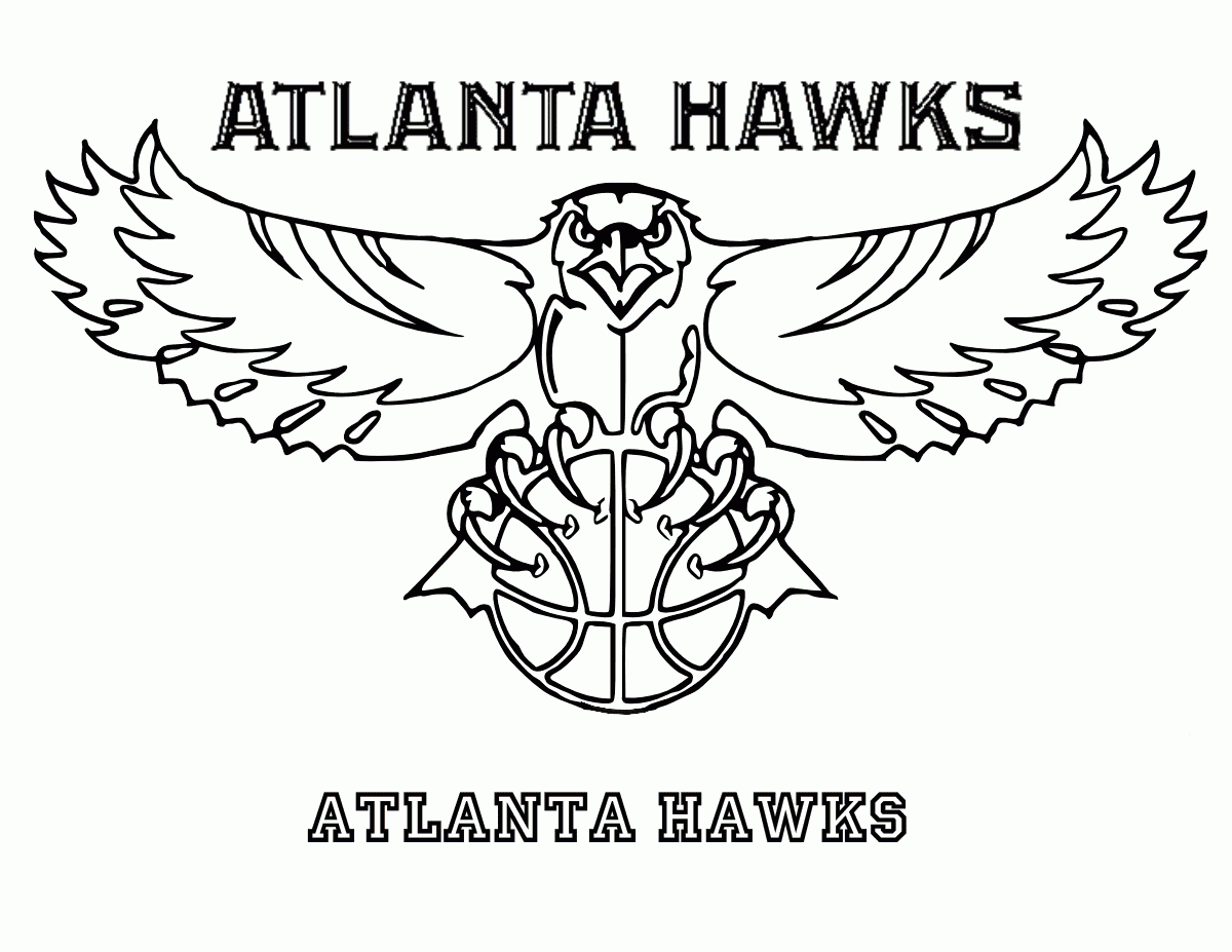 Free Printable NBA National Basketball Association Coloring Pages
