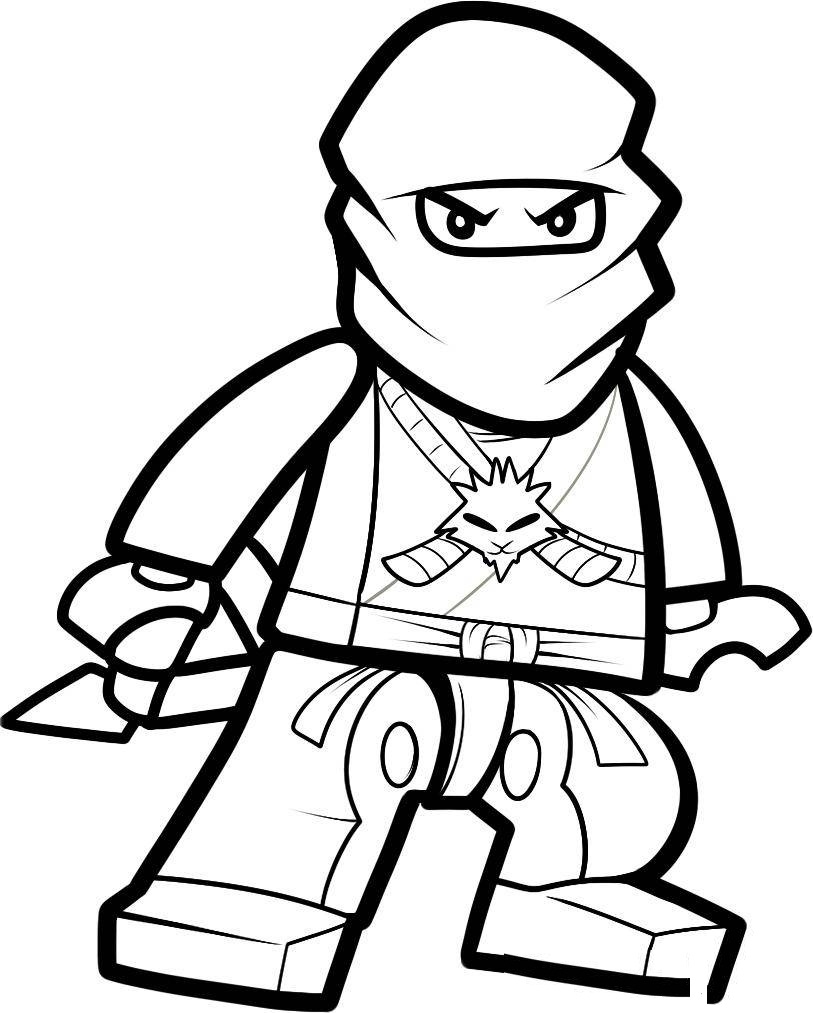 Ninjago Coloring Page