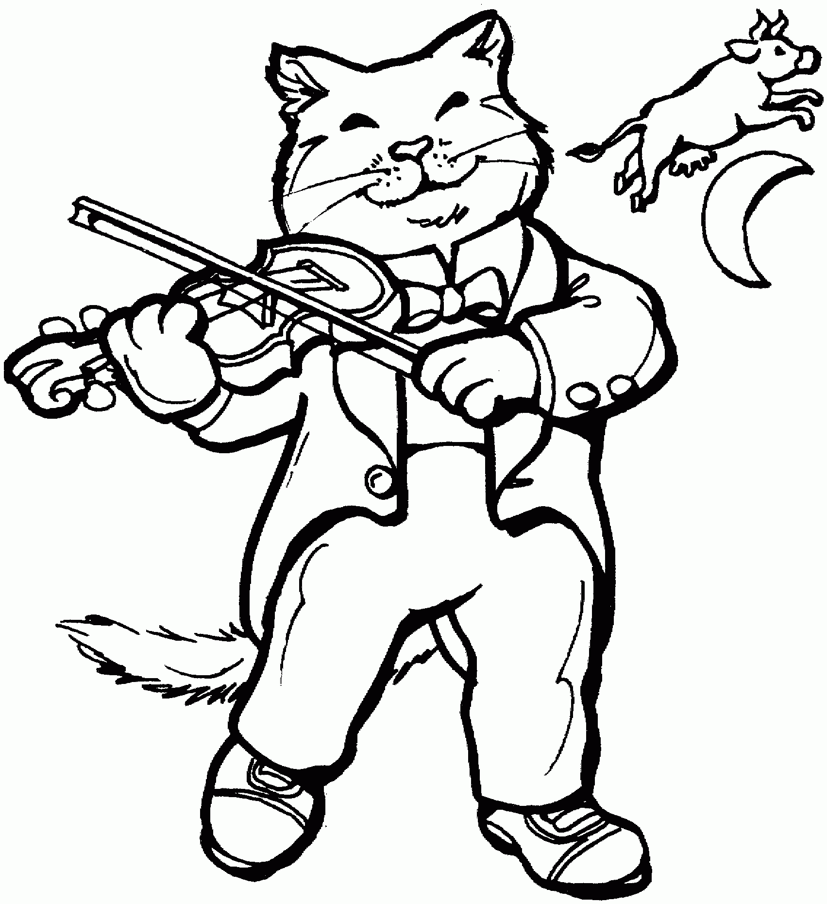 Free Printable Nursery Rhymes Coloring Pages For Kids