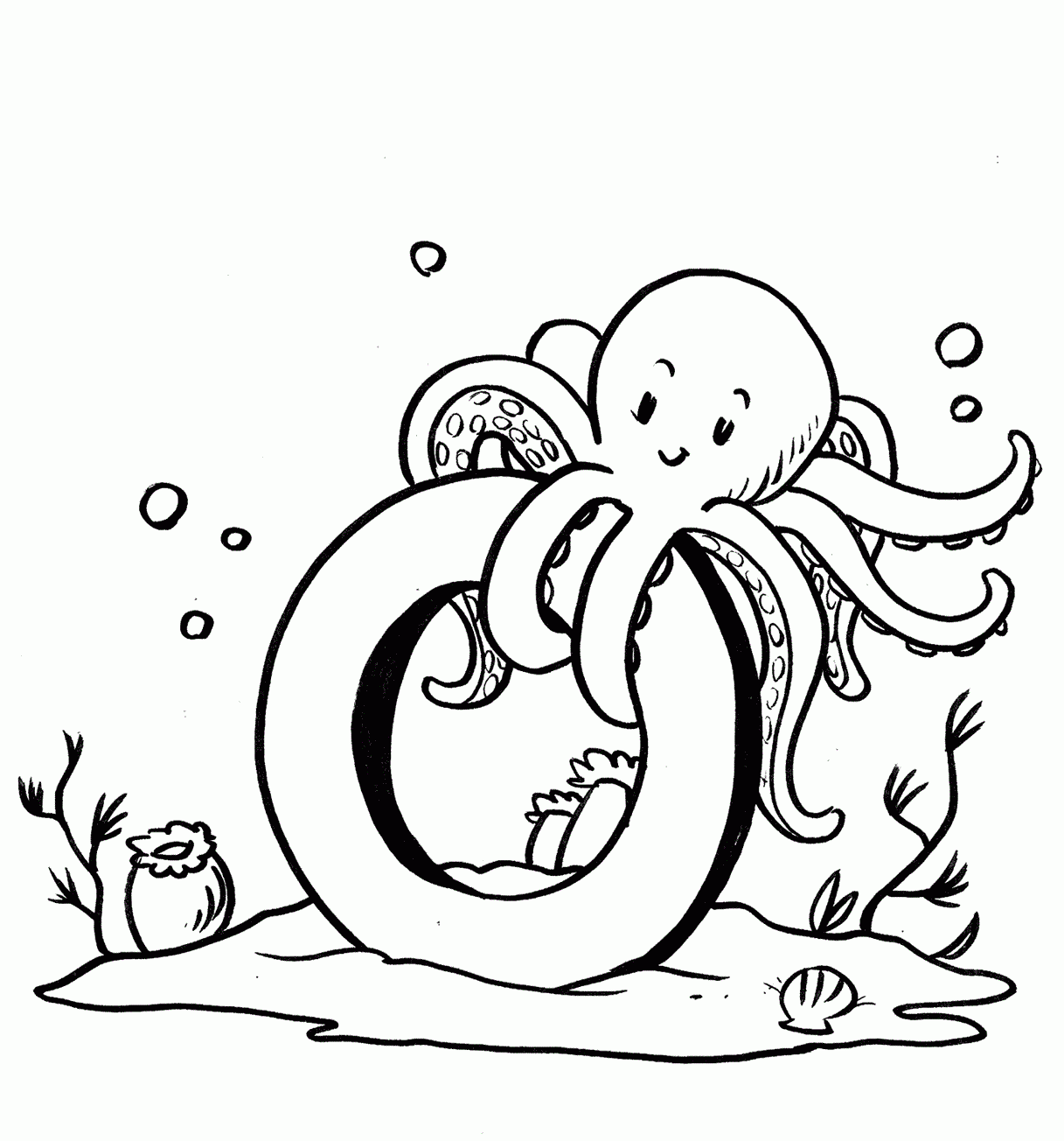 Free Printable Octopus Coloring Pages For Kids