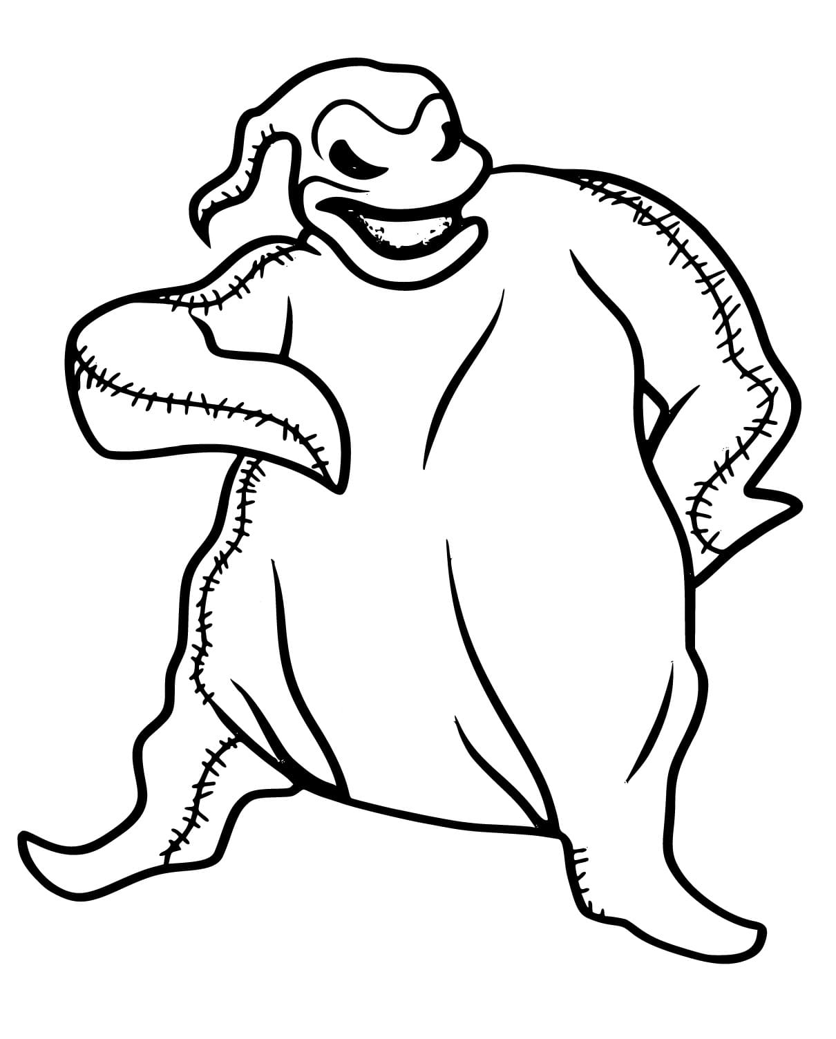 Oogie Boogie Printable Coloring Pages