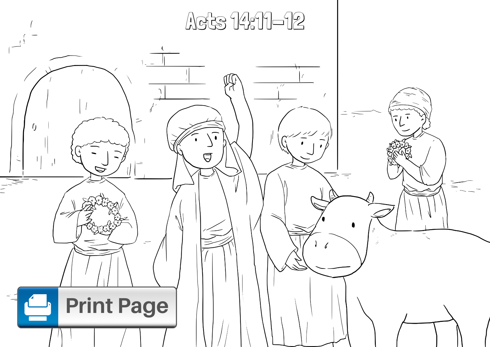 Free Printable Paul And Barnabas Coloring Pages For Kids ConnectUS