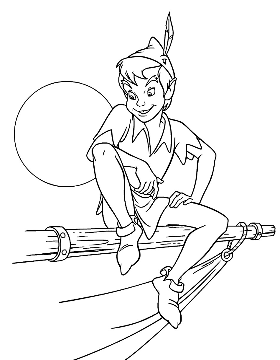 Peter Pan Coloring Pages