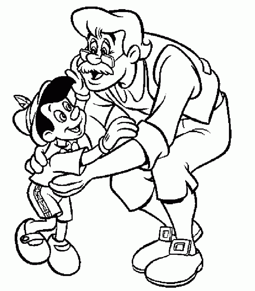 Free Printable Pinocchio Coloring Pages For Kids