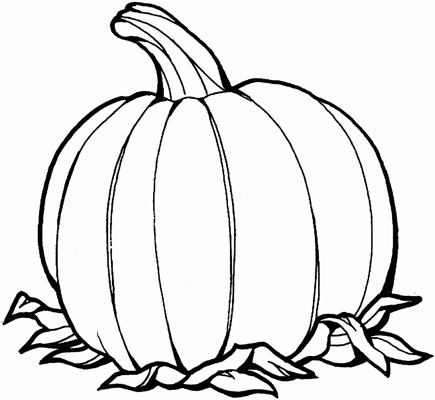 Printable Pumpkins Coloring Pages