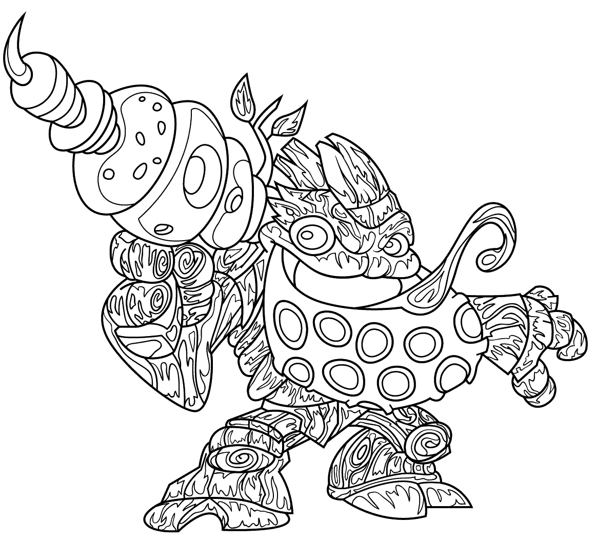 Free Printable Skylanders Coloring Pages ScribbleFun