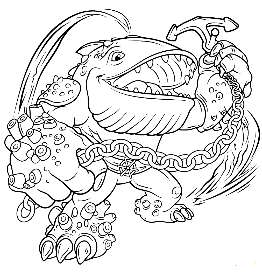 Free Printable Skylanders Coloring Pages ScribbleFun