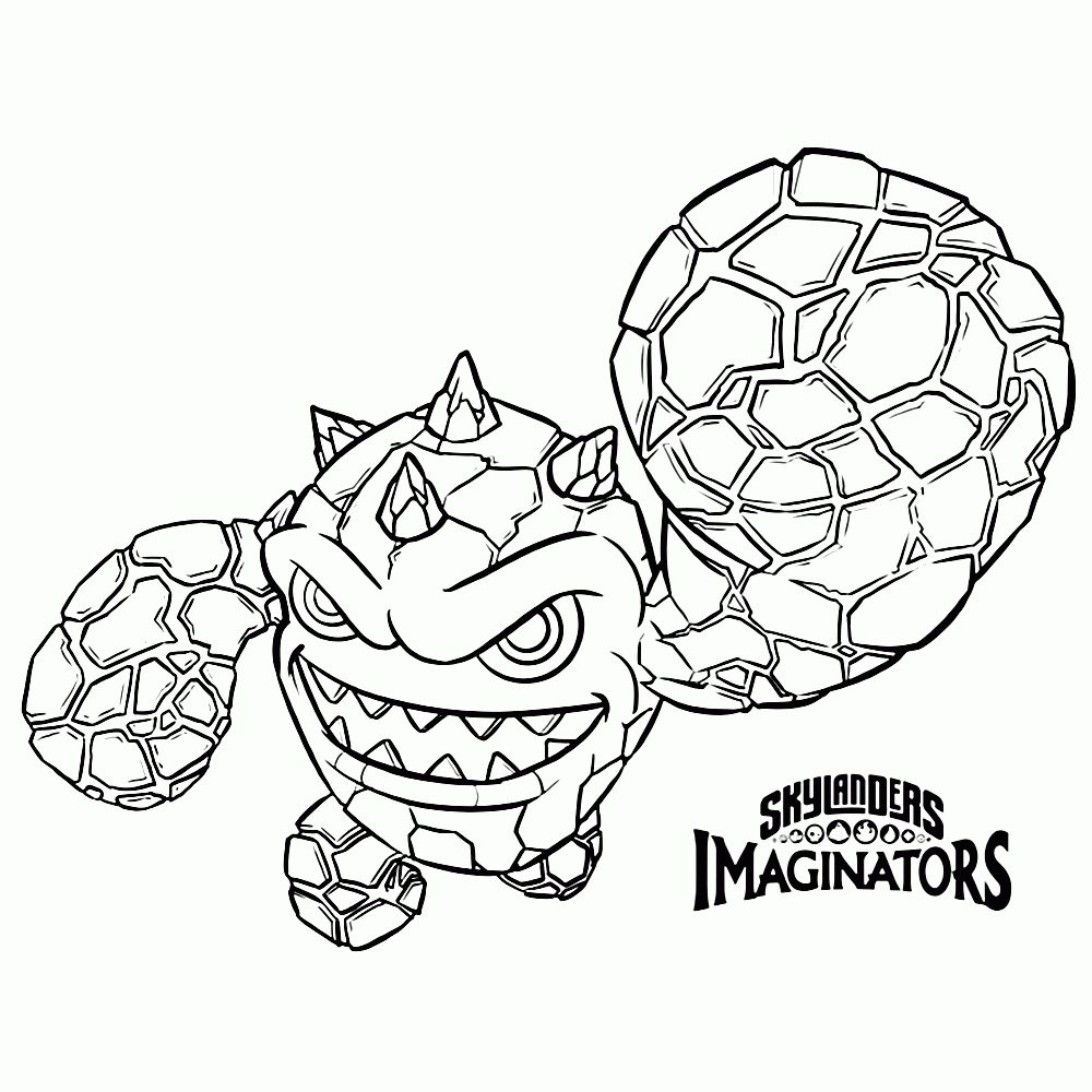 Skylanders Coloring Pages
