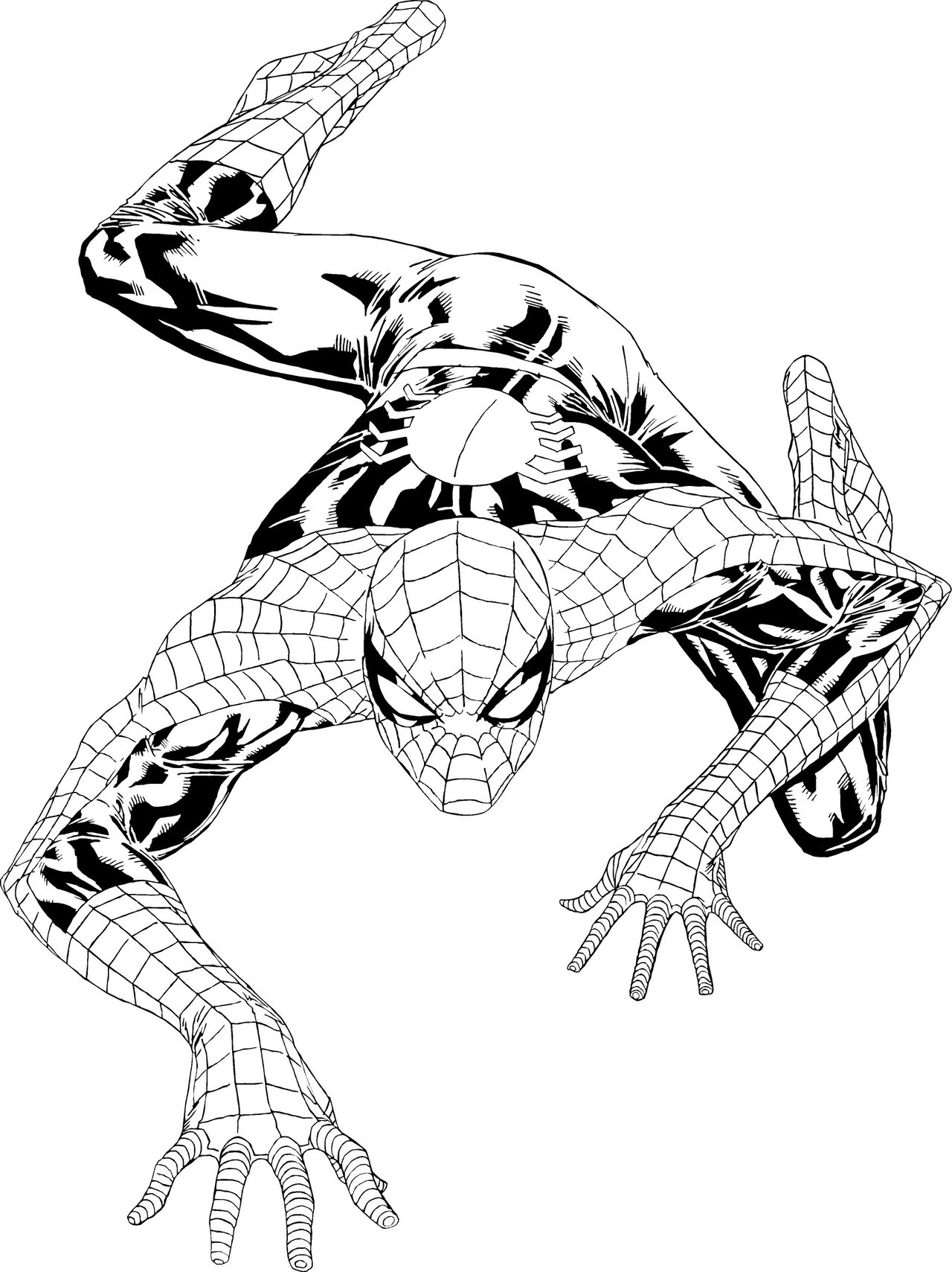 Spider-Man Coloring Pages Printable