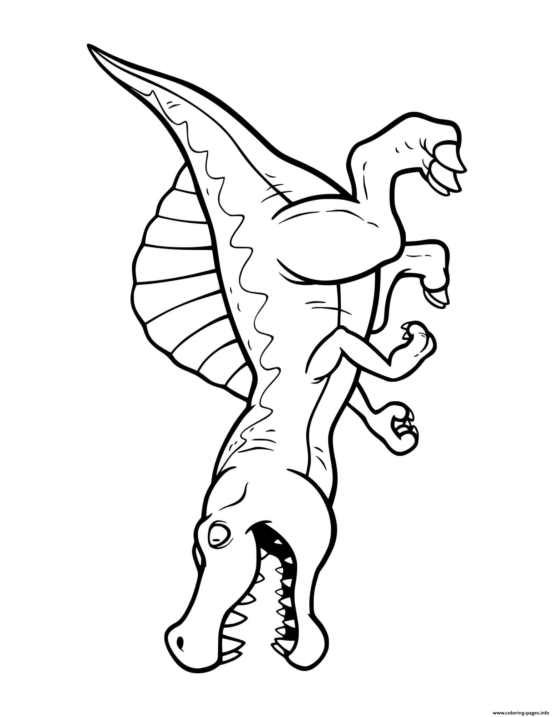 Free Printable Spinosaurus Coloring Pages