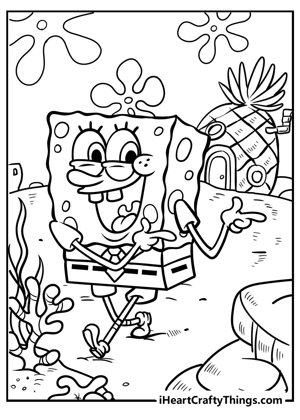 Free Printable Spongebob Coloring Pages